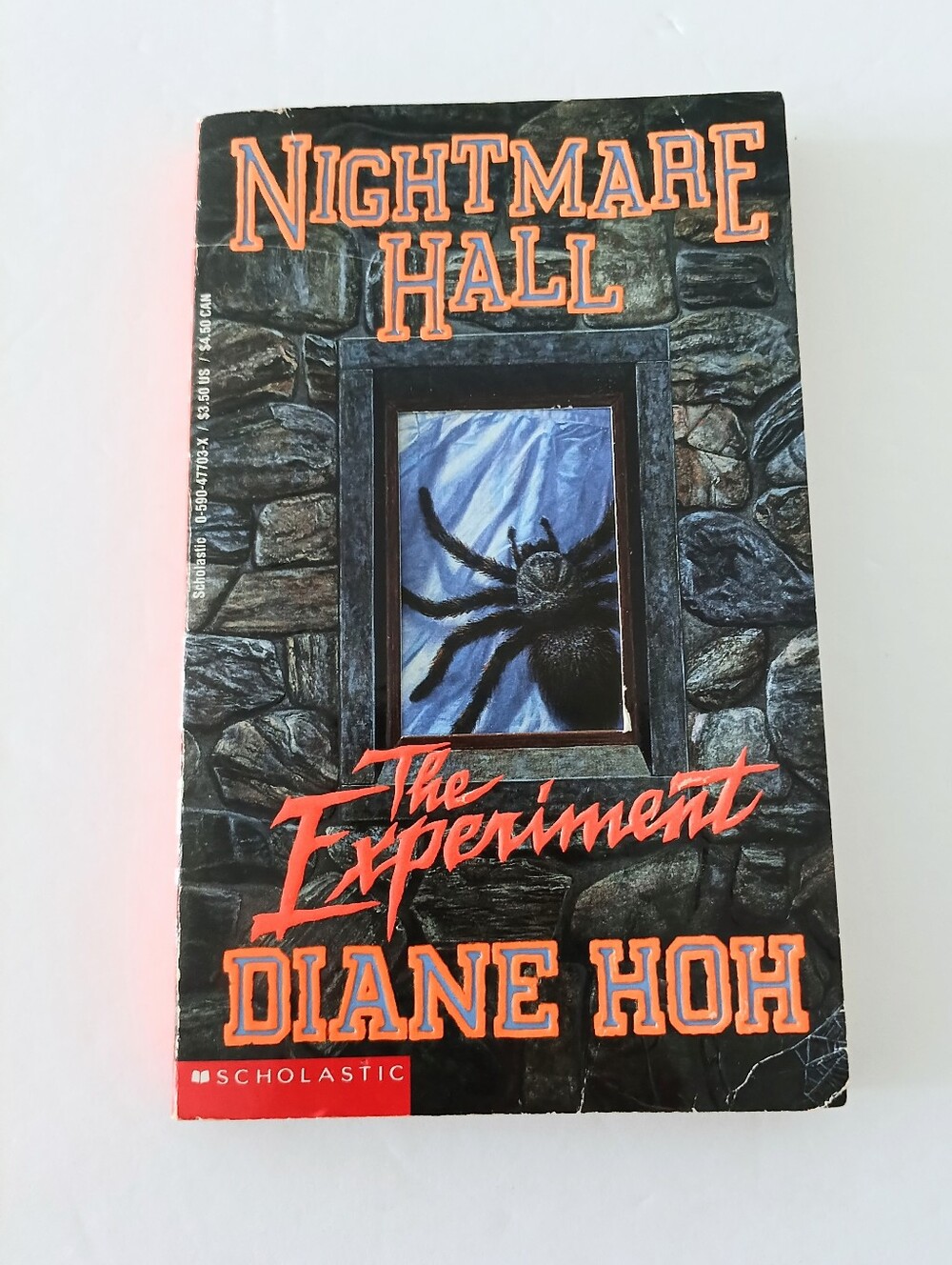 VTG 1994 Nightmare Hall The Experiment Diane Hoh YA Thriller Book Scholastic